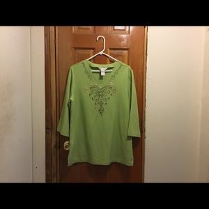 Green Top by Drapers and Damon